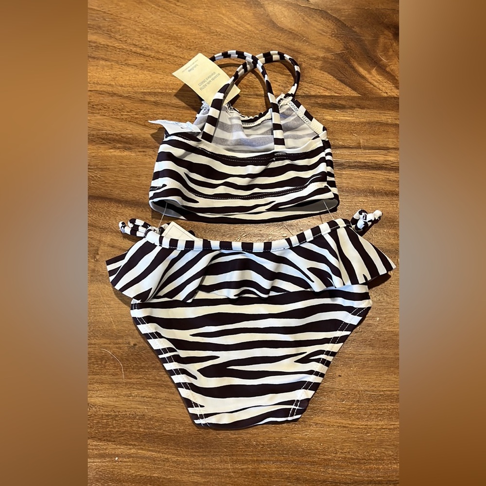 Baby Gap Brown Zebra Bikini